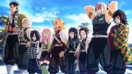 All Hashiras as seen in the anime series (image via Ufotable)